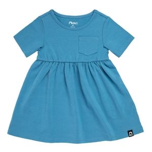 Rags to ratches Parsian blue dress